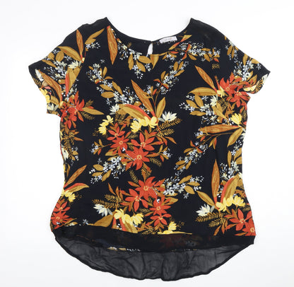 Womens UK Size 18 Marks and Spencer Multicoloured Basic Blouse