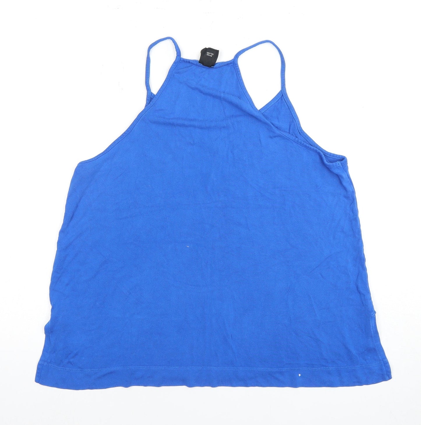 River Island Women's Blue V-Neck Camisole Tank 14