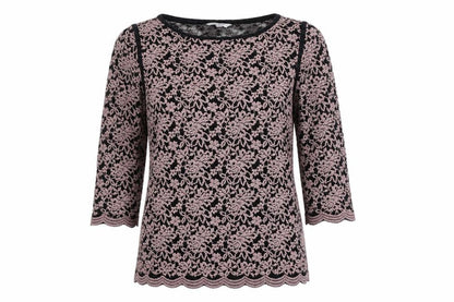 Womens UK Size 14 Per Una Pink Basic Blouse