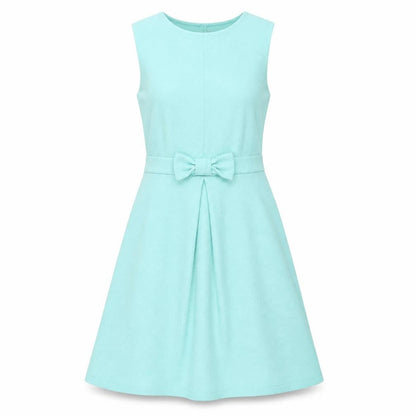 ASOS Women's Blue Dress UK 8 with Bow Accent