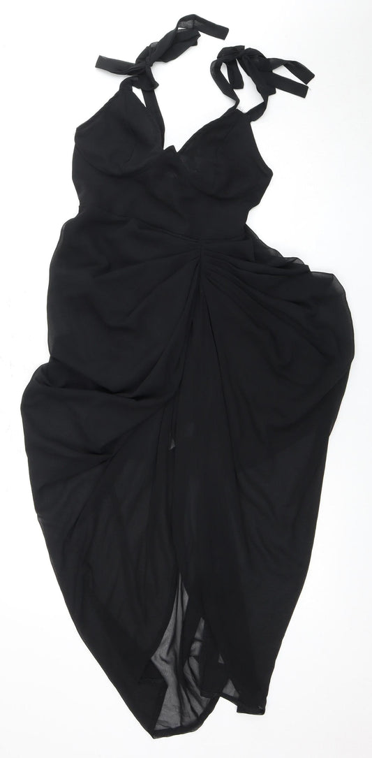 PrettyLittleThing Women's Black Sleeveless Dress