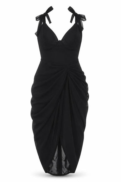 PrettyLittleThing Women's Black Sleeveless Dress
