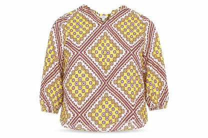 Womens UK Size 14 Marks and Spencer Multicoloured Basic Blouse