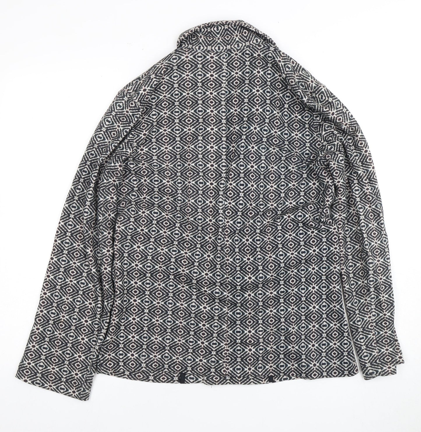 Chicosoleil Women’s S Geometric Double-Breasted Blazer
