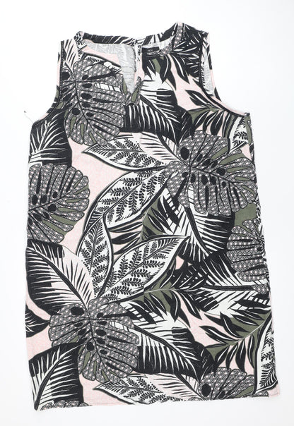 M&Co Women's Multicoloured Sleeveless Dress Size 18