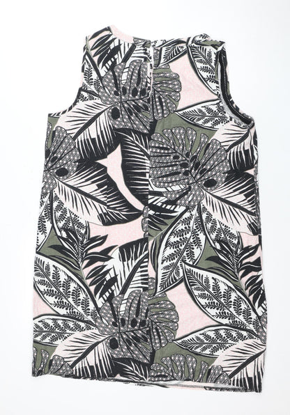 M&Co Women's Multicoloured Sleeveless Dress Size 18