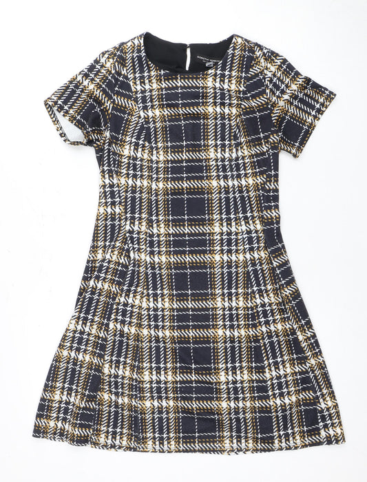 Dorothy Perkins Women's Multicoloured Size 10 Shift Dress
