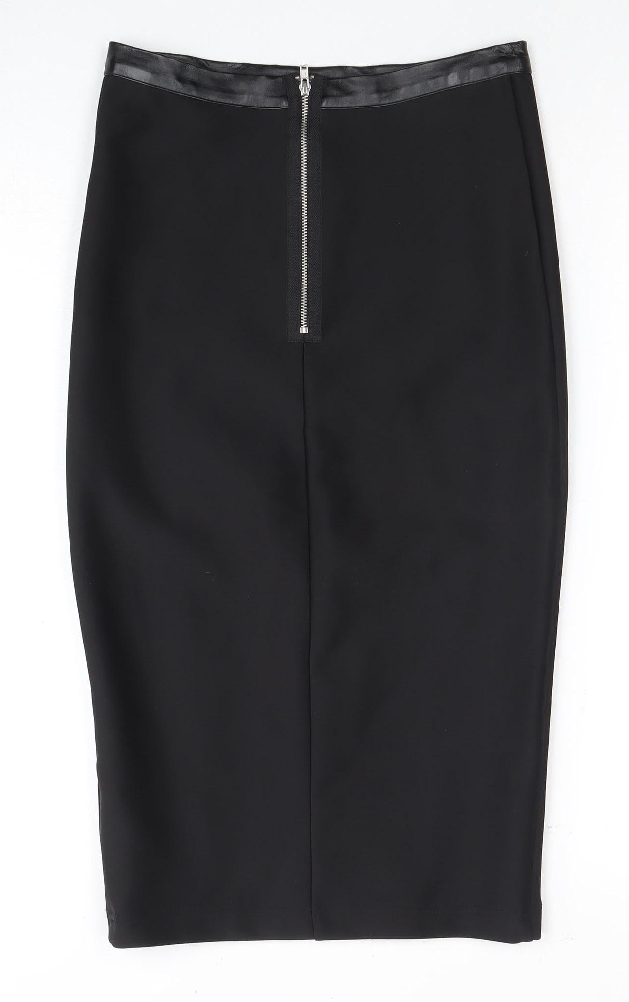 Womens UK Size 8 Topshop Straight & Pencil  Skirt