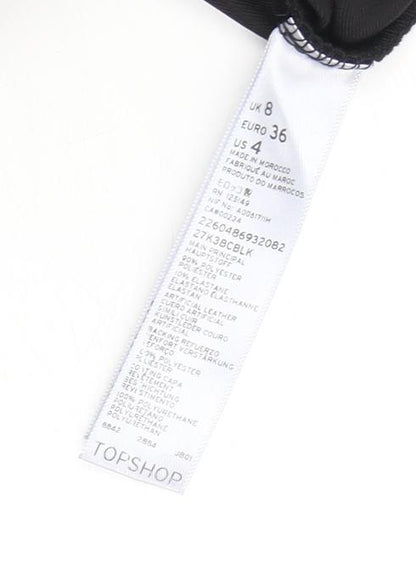 Womens UK Size 8 Topshop Straight & Pencil  Skirt