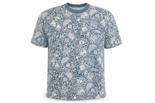 Mens UK Size L Burton Blue  T-Shirt