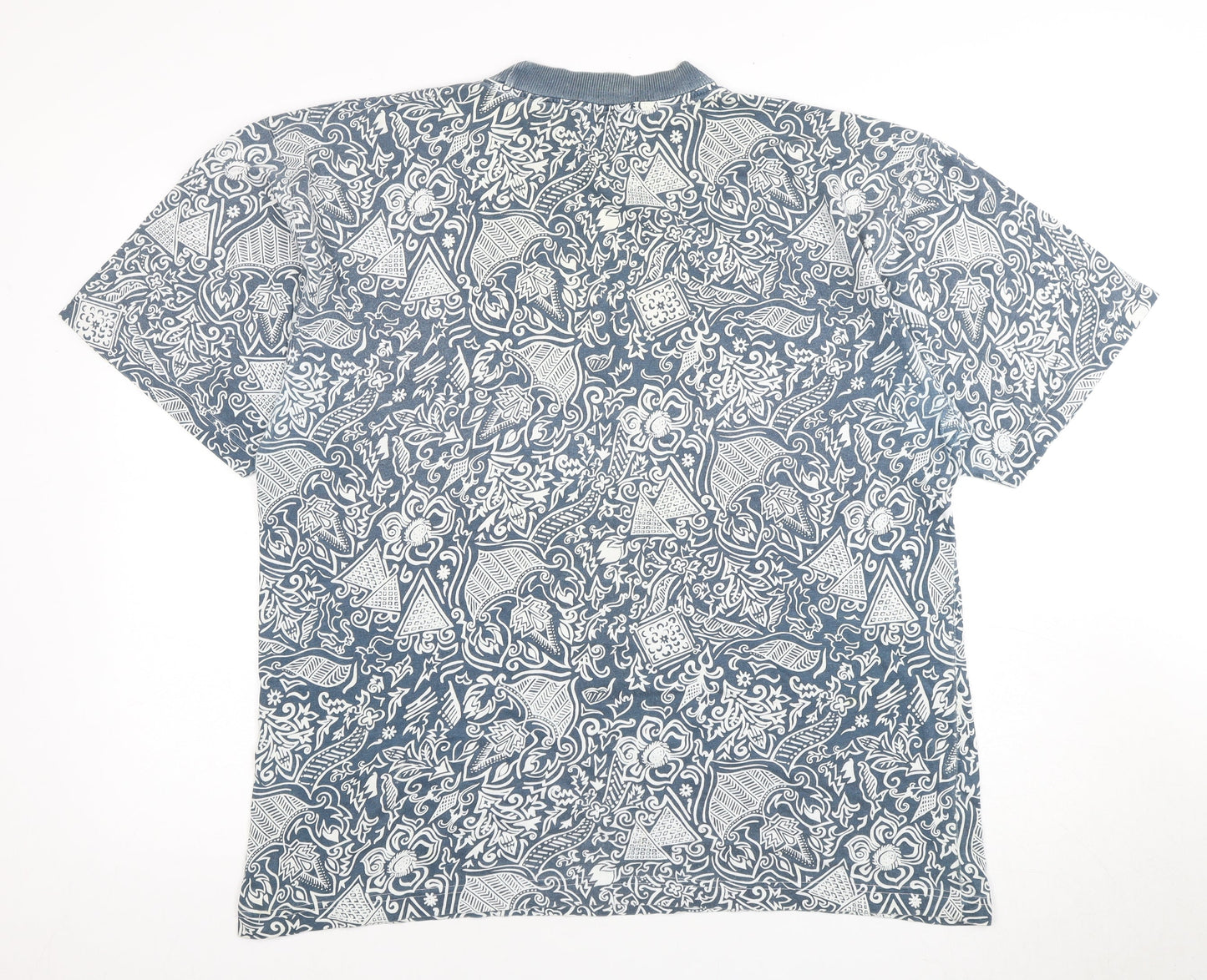 Mens UK Size L Burton Blue  T-Shirt