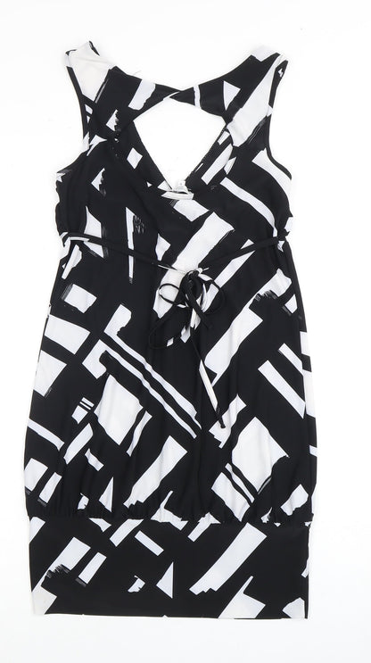 New Look Women's Black Size 8 Sleeveless Dress