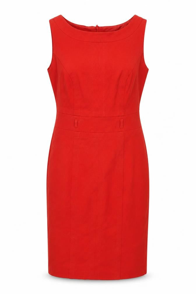 Marks and Spencer Women's Red Belted Dress Size 14