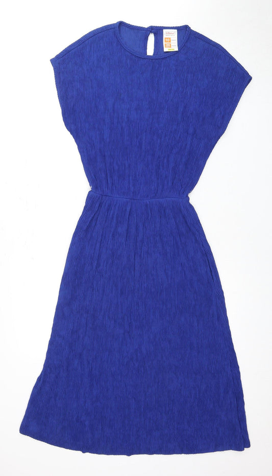 Marks and Spencer Women's Blue Dress UK 10