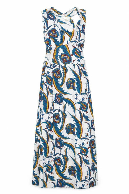 H&M Women's Multicoloured Sleeveless Dress XS
