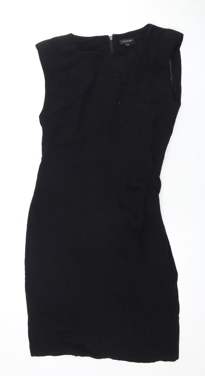 River Island Women's Black Strapless Dress Size 10