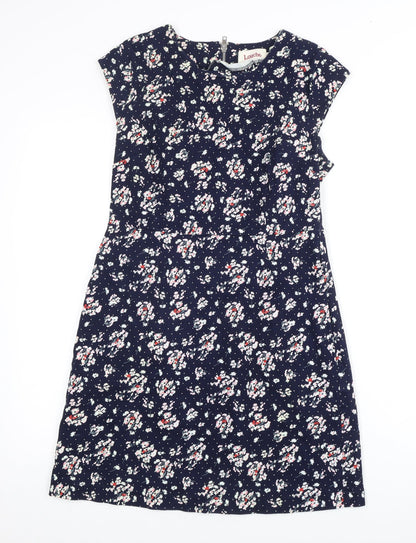 Louche Women's Multicoloured Floral Shift Dress Size 8