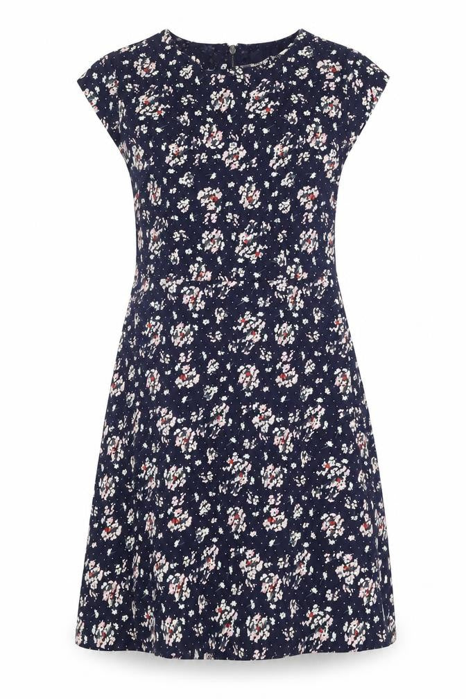 Louche Women's Multicoloured Floral Shift Dress Size 8