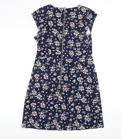 Louche Women's Multicoloured Floral Shift Dress Size 8