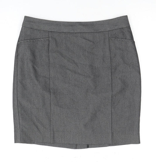 Next Women's Grey Pencil Skirt, Size 10, Workwear