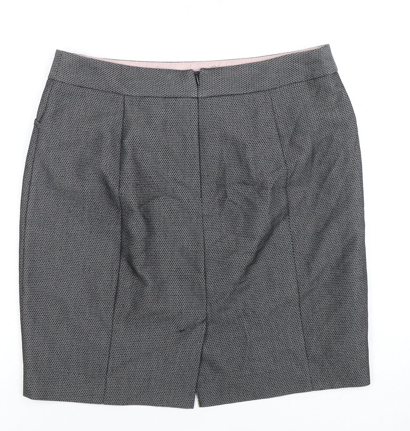 Next Women's Grey Pencil Skirt, Size 10, Workwear