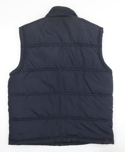Mens UK Size L Marks and Spencer Blue Puffer Jacket