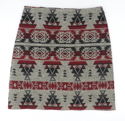 Marks and Spencer Women's Multi Geometric Pencil Skirt Size 12