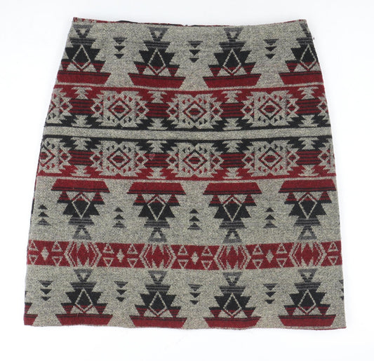 Marks and Spencer Women's Multi Geometric Pencil Skirt Size 12