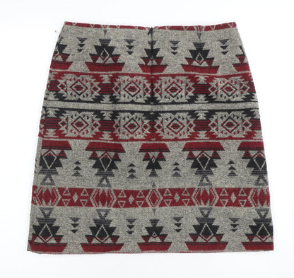 Marks and Spencer Women's Multi Geometric Pencil Skirt Size 12