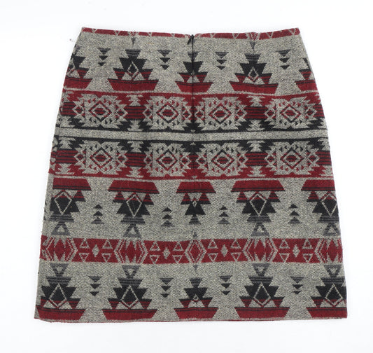 Marks and Spencer Women's Multi Geometric Pencil Skirt Size 12