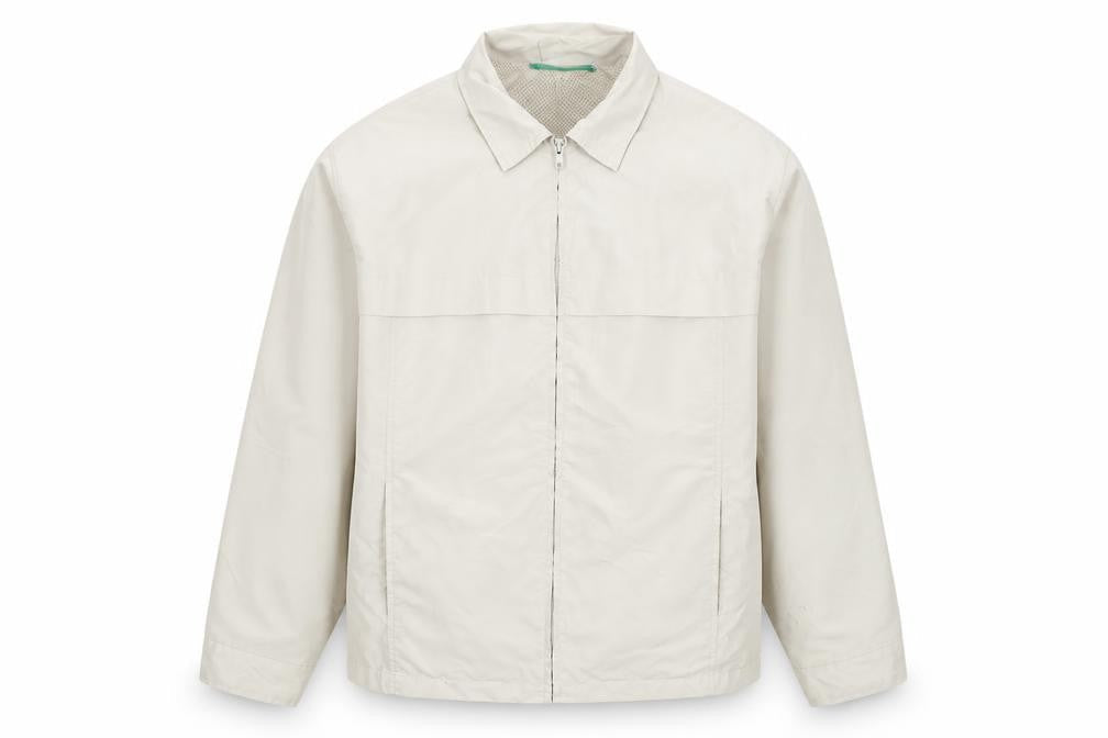 Mens UK Size M Petroleum Beige Basic Jacket