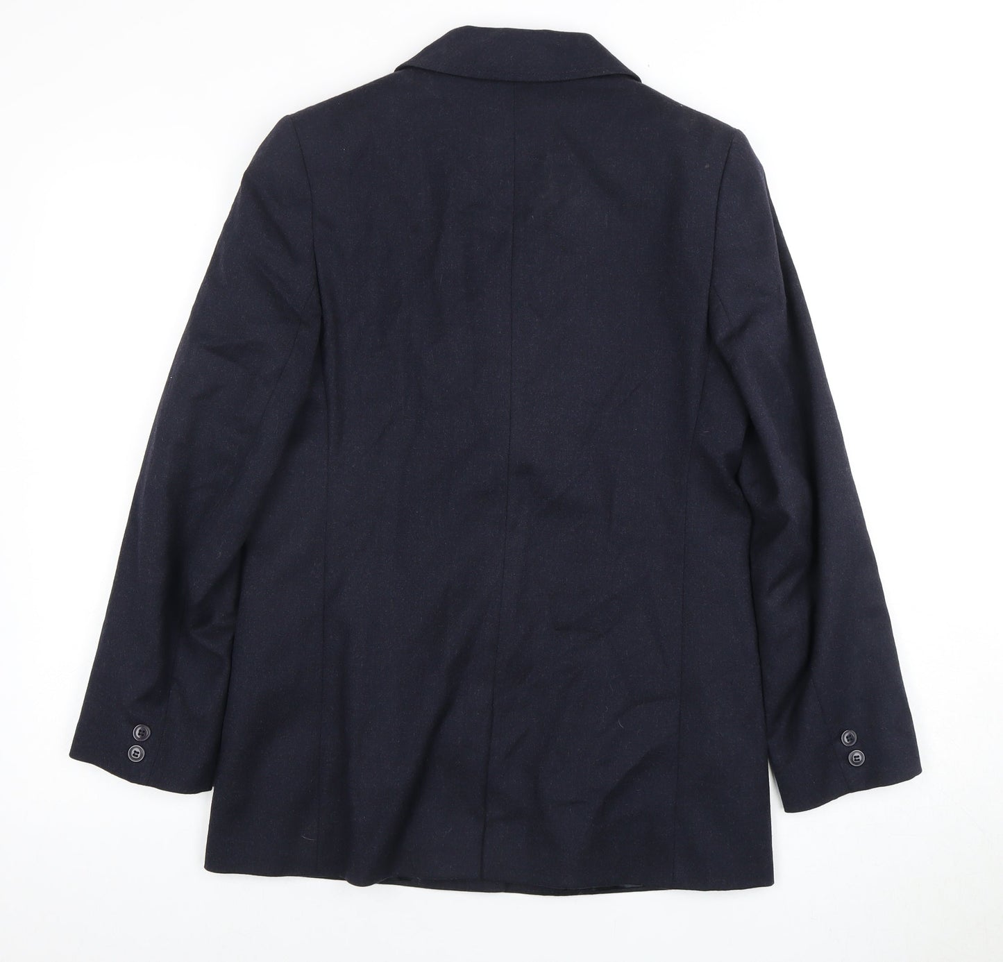 Next Women's Black Suit Jacket Size 8 Wool Blend