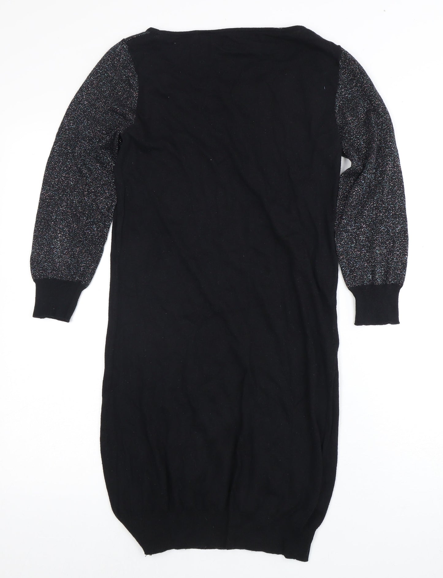 Next Women's Black Jumper Dress Size 8