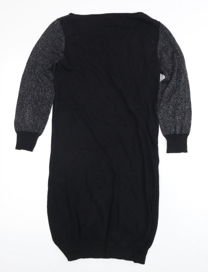 Next Women's Black Jumper Dress Size 8