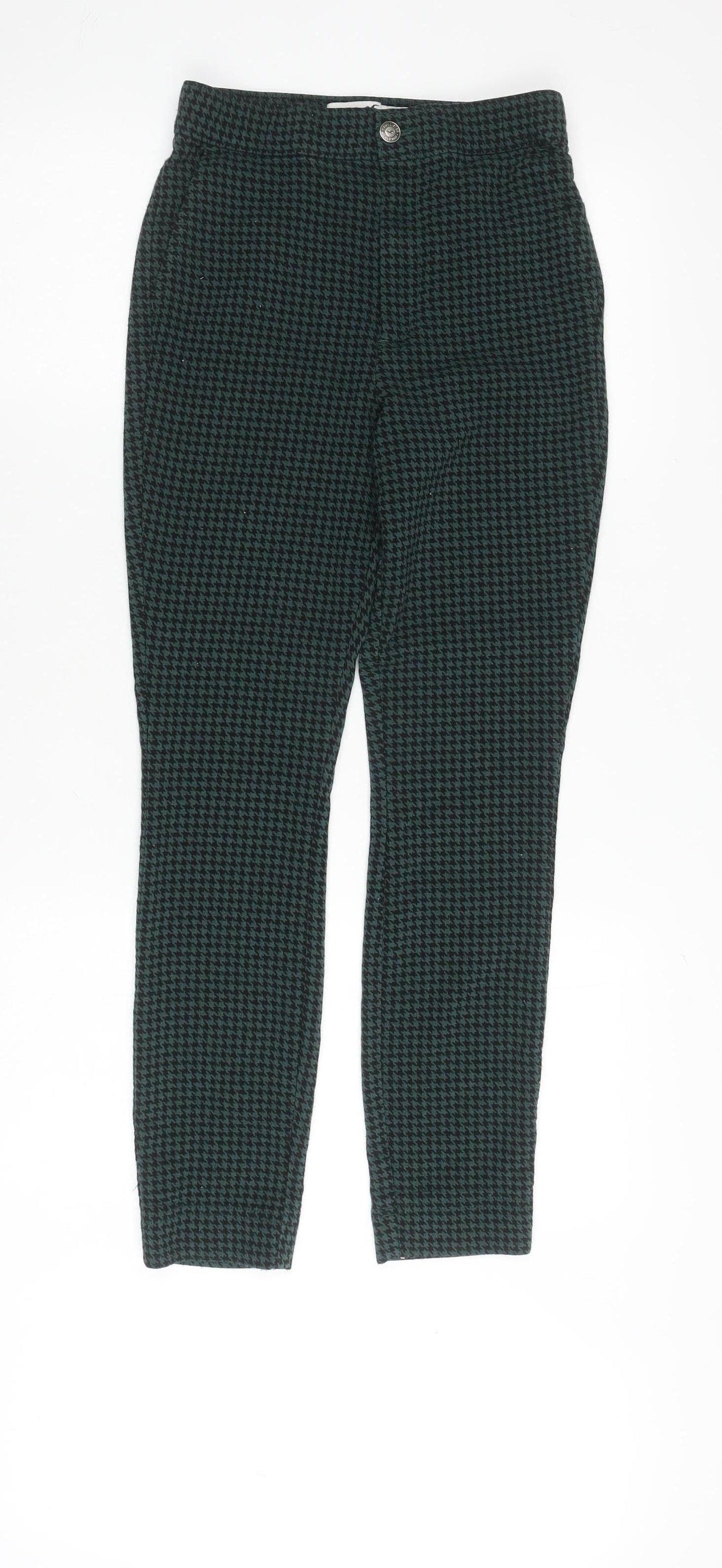 Womens UK Size S Hollister Regular Fit Casual Workwear Multicoloured Trousers