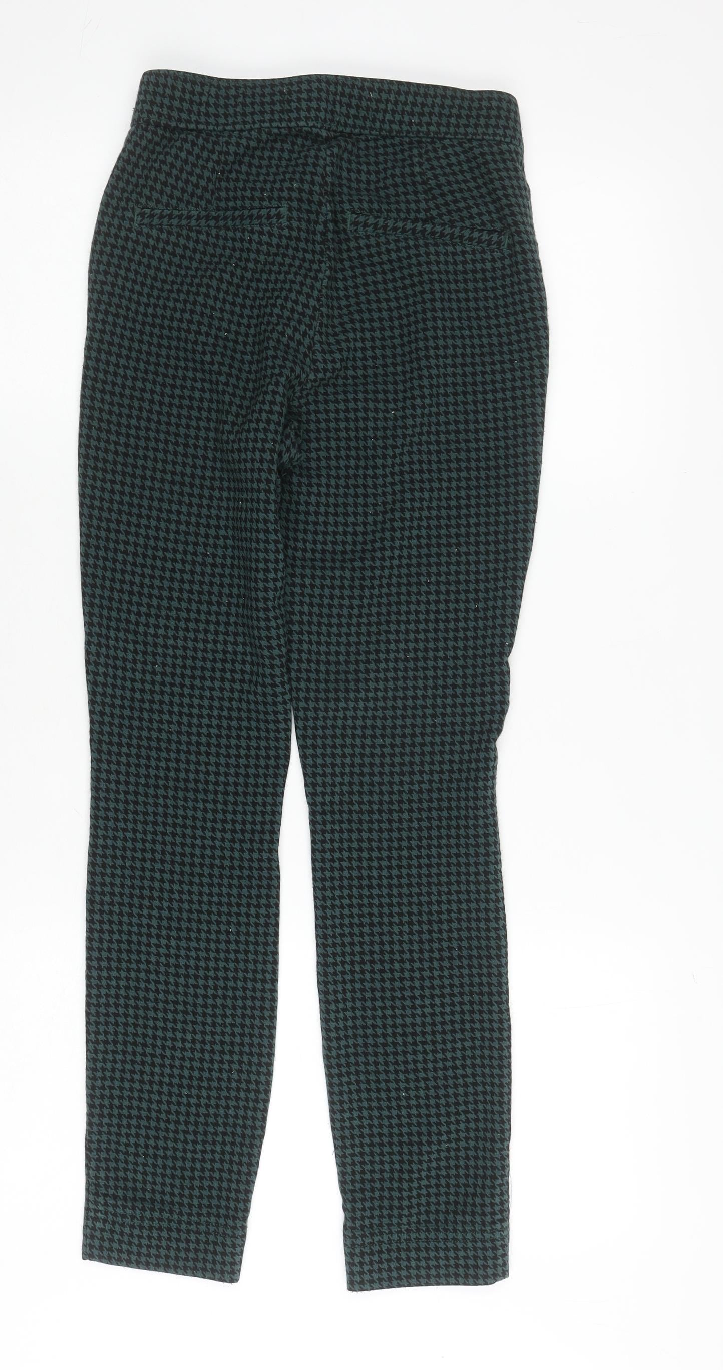 Womens UK Size S Hollister Regular Fit Casual Workwear Multicoloured Trousers