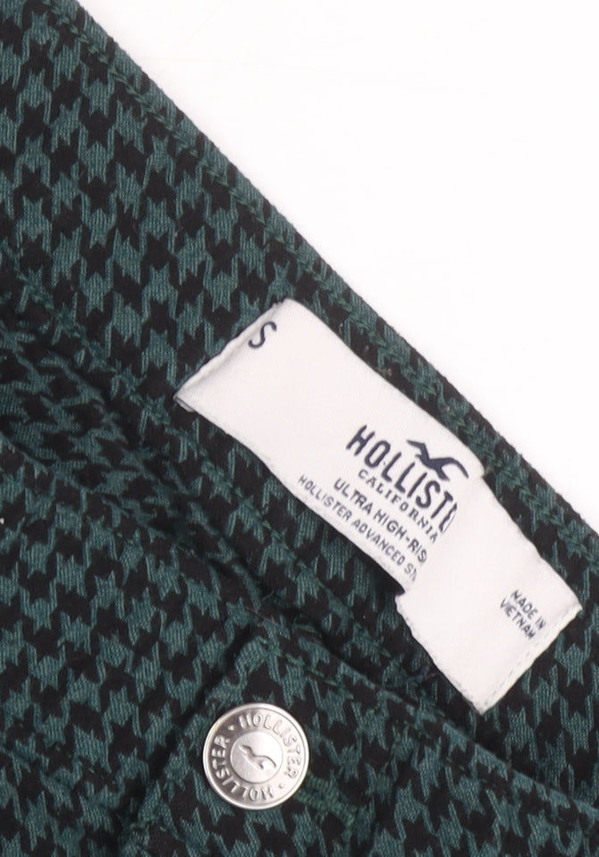 Womens UK Size S Hollister Regular Fit Casual Workwear Multicoloured Trousers
