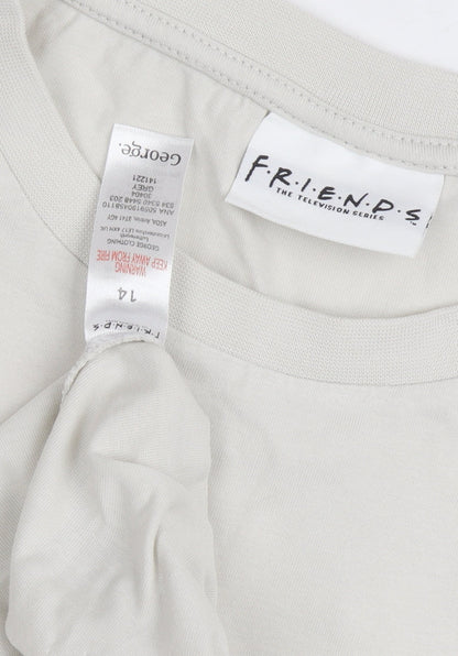 George Women's Beige Friends T-Shirt, Size 14, Casual