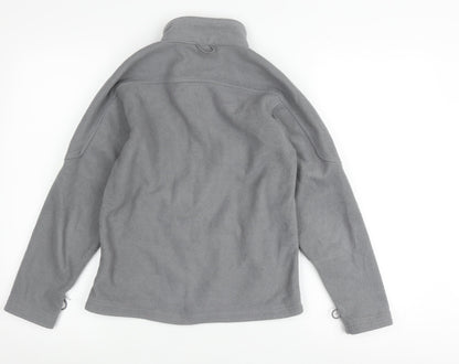 Trespass Grey Girls Fleece Jacket Size 9/10 with Full Zip