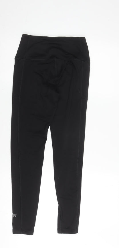 Pink Women's Black Leggings M - Yoga Gym Fit