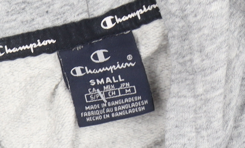 Mens UK Size S Champion Grey Pullover Hoodie