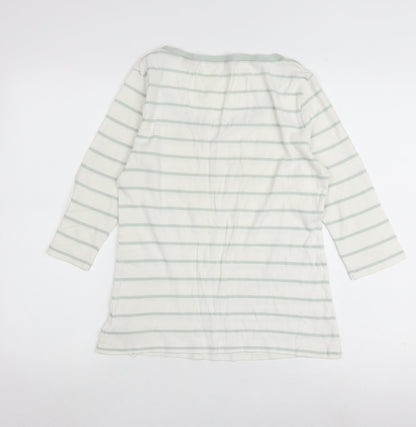 Womens UK Size L Gap White Basic T-Shirt