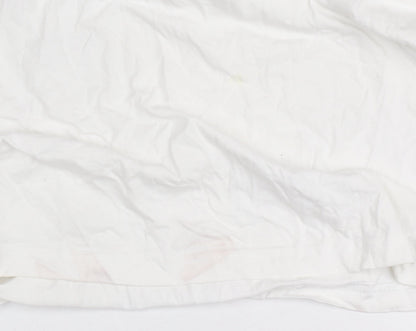 Lee Cooper Men's White XS Athletic Graphic T-Shirt