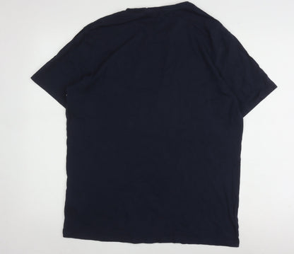Regatta Men's Navy Graphic T-Shirt Size M