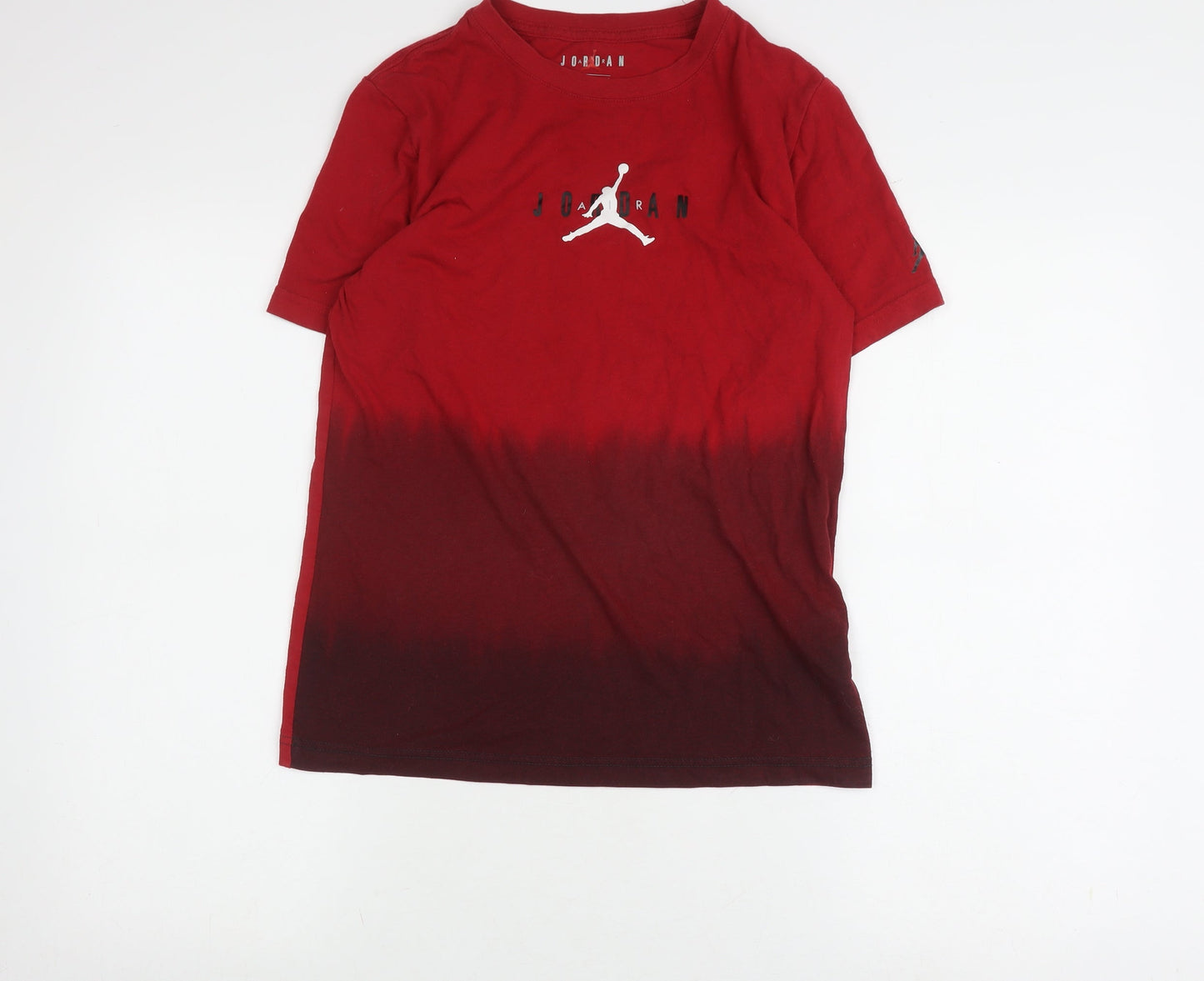 Jordan Boys Red T-Shirt L Regular Fit Logo