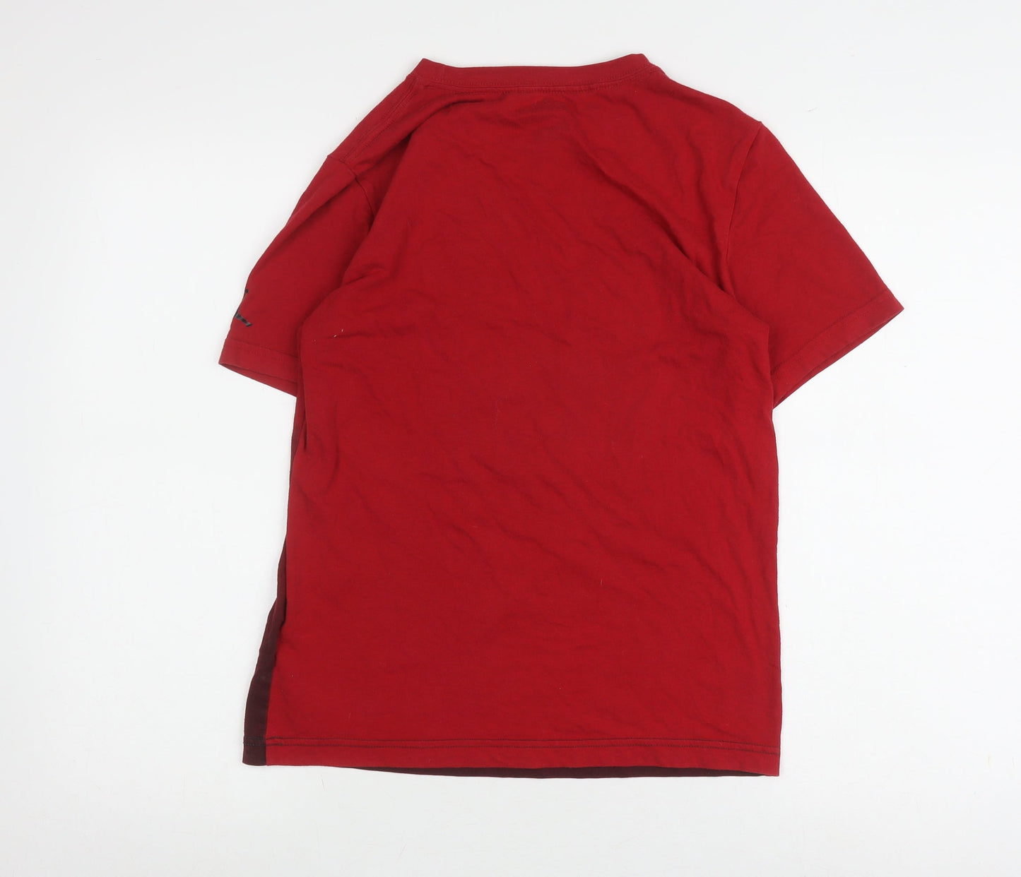Jordan Boys Red T-Shirt L Regular Fit Logo