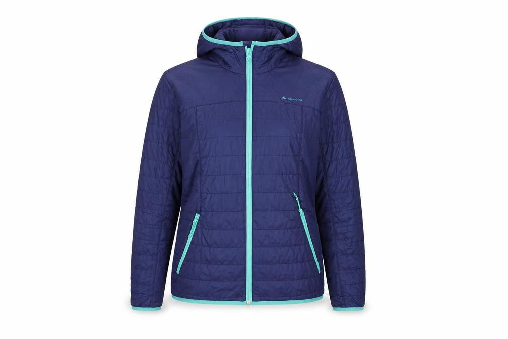 Teens UK Size 16 DECATHLON Blue Puffer Jacket