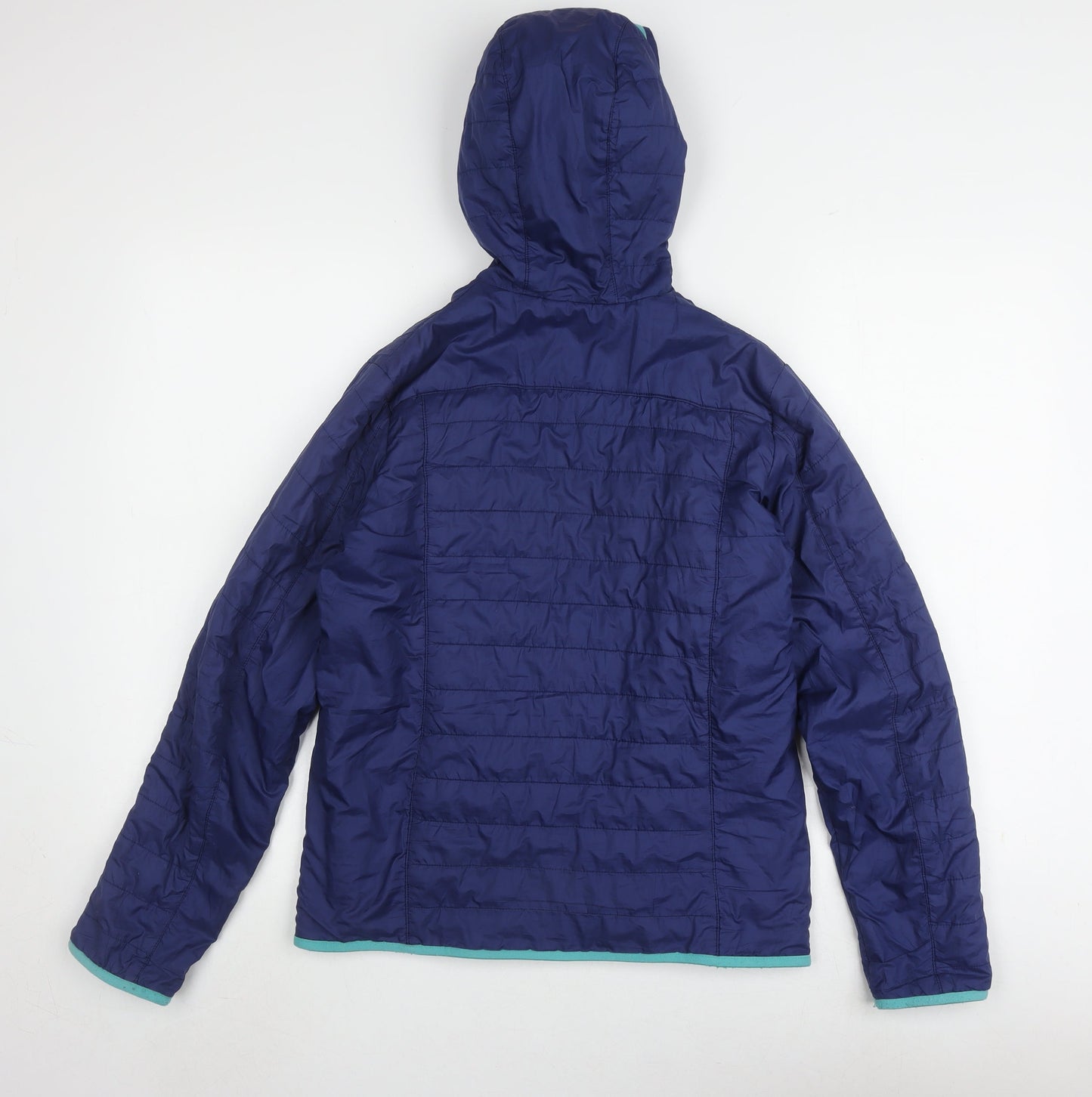 Teens UK Size 16 DECATHLON Blue Puffer Jacket