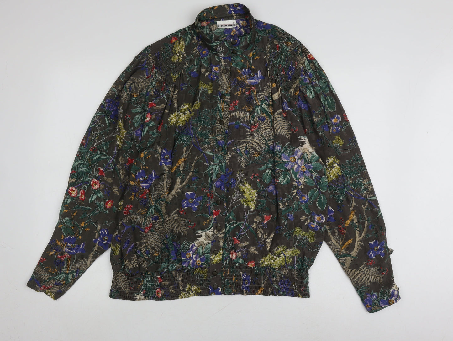 Womens UK Size 10 Gerry Weber Multicoloured Basic Blouse