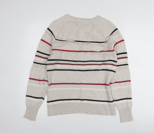 Womens UK Size 6 Fat Face Multicoloured Pullover Jumper